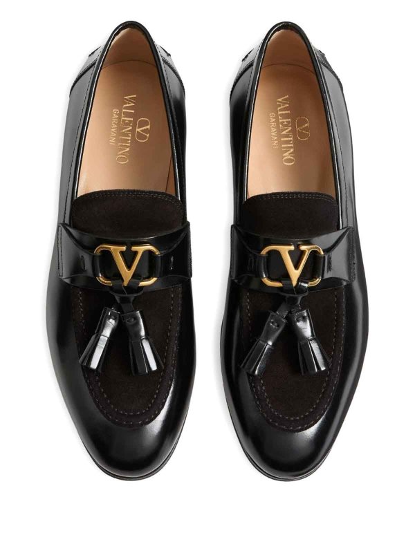 VALENTINO GARAVANI: ロファー＆スリッパ online - ローファー - 黒