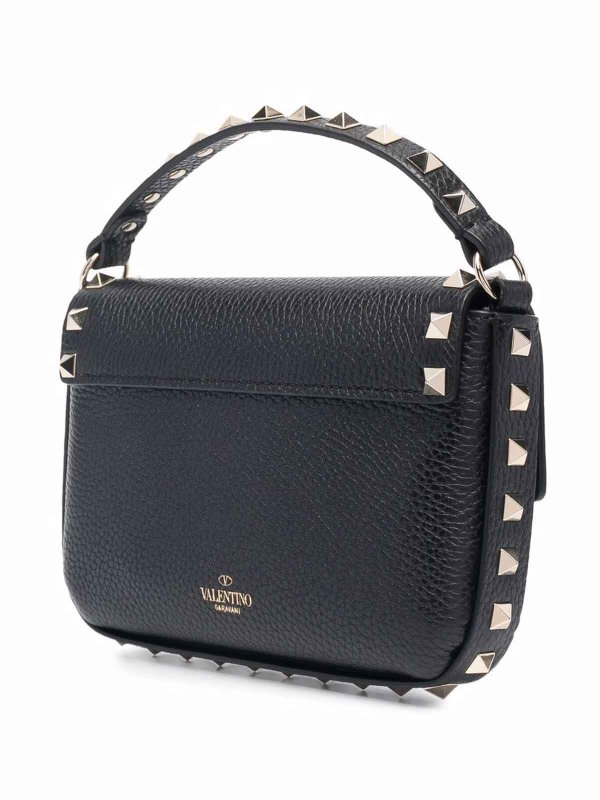 The Best Shops VALENTINO GARAVANI: cross body bags - Rockstud Leather Mini Bag