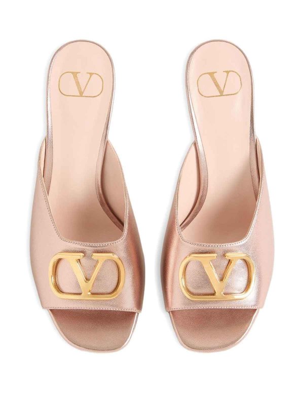 The Best Shops VALENTINO GARAVANI: Zapatos chinelas - Chinelas - Color Carne Y Neutral
