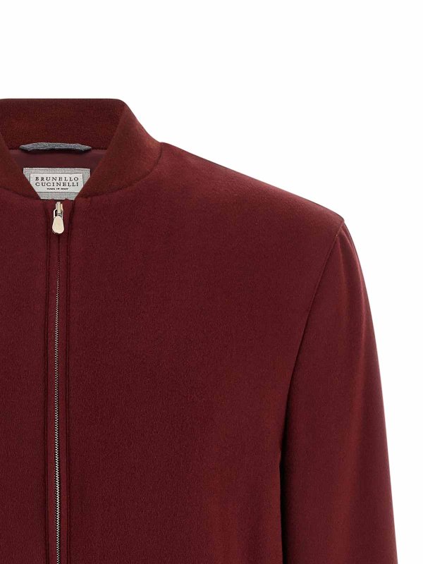 The Best Shops BRUNELLO CUCINELLI: ボンバージャケット - ボンバージャケット - 赤
