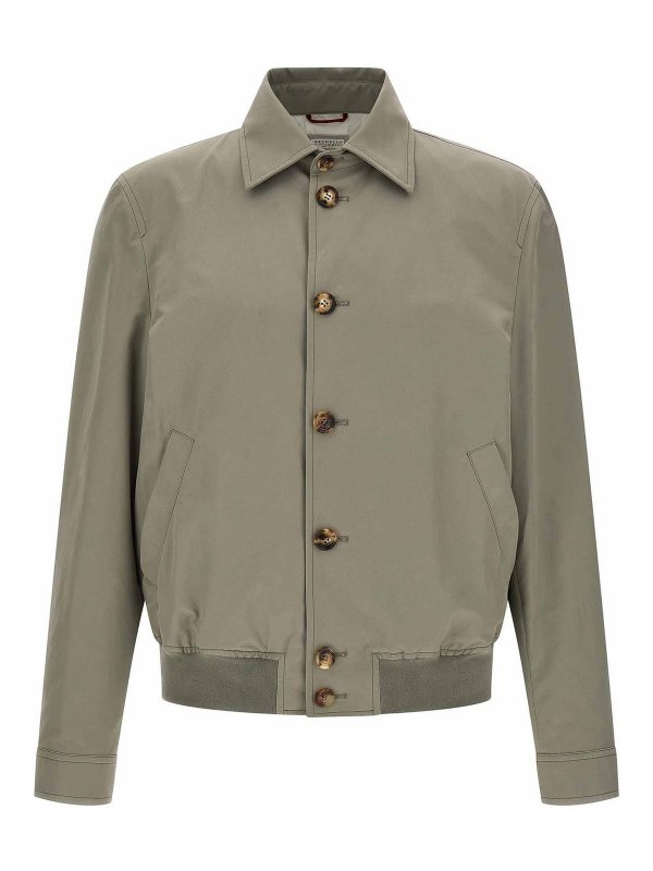 BRUNELLO CUCINELLI: casual jackets - Cotton Jacket