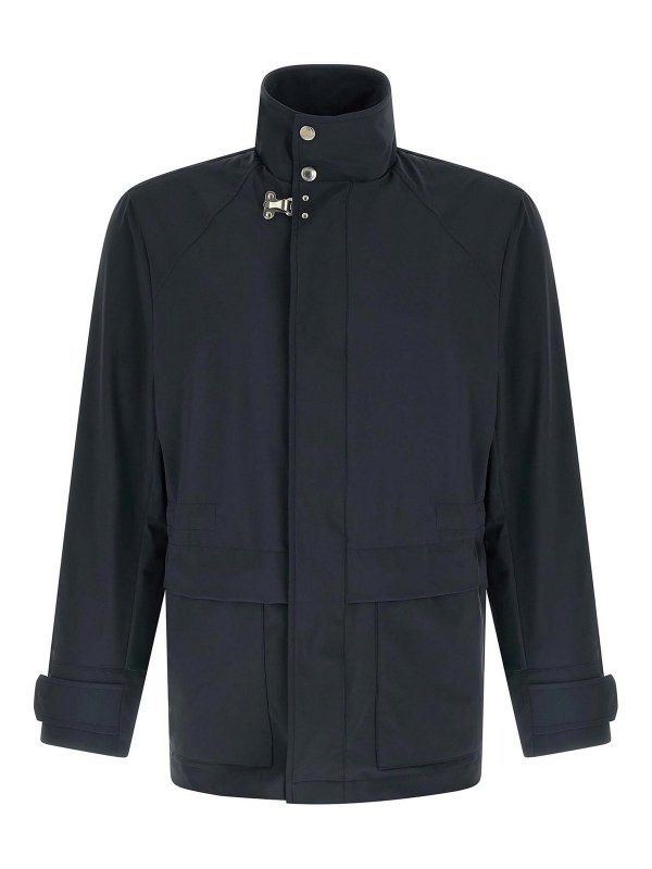 BRUNELLO CUCINELLI: Col roulé & Col polo - Pull Col Roulé - Bleu