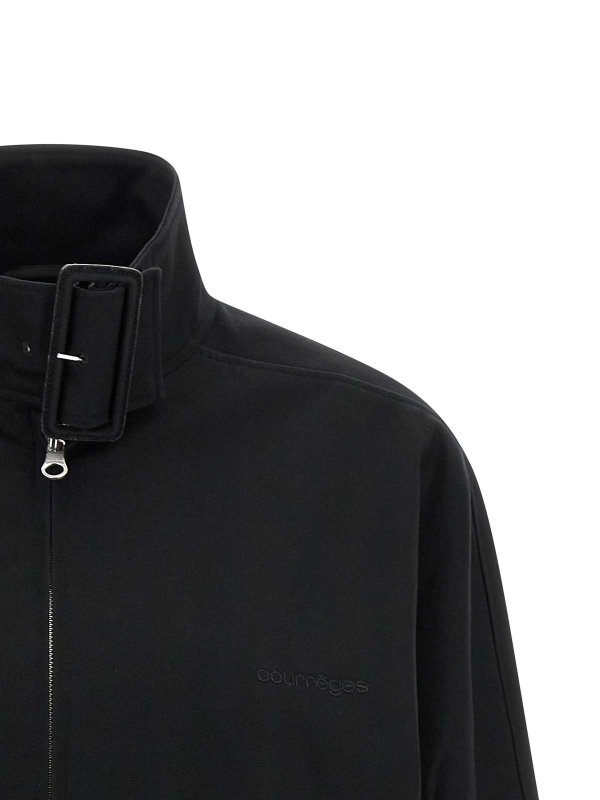 The Best Shops Courreges: ボンバージャケット - ボンバージャケット - 黒