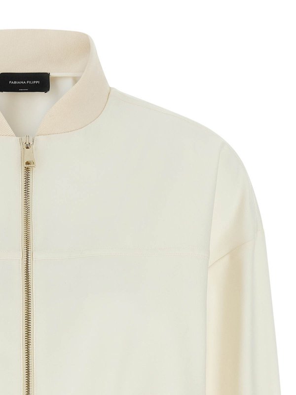 The Best Shops FABIANA FILIPPI: bombers - Insert Bomber Jacket