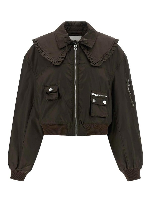 GANNI: bombers - Bomber Jacket