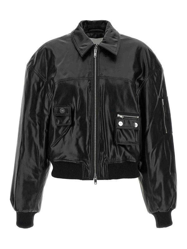 GANNI: ボンバージャケット online - ボンバージャケット - 黒