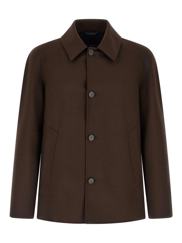 HERNO: casual jackets - Cool Wool Jacket