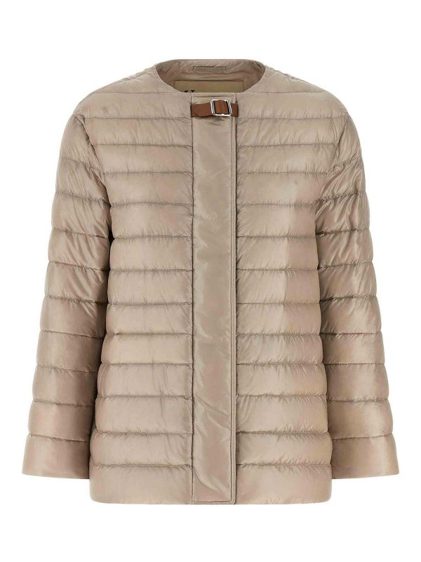 HERNO: Kurze Daunenjacken - Daunenjacke - Beige