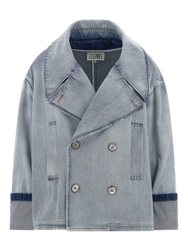 MM6 MAISON MARGIELA: giacche blazer - Giacca Doppiopetto