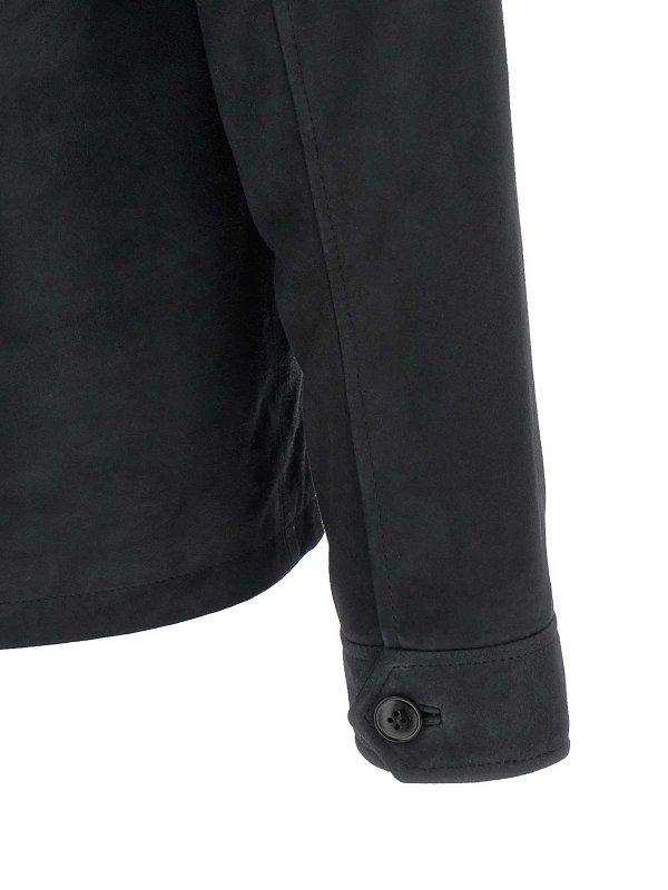 The Best Shops PAL ZILERI: レザージャケット - レザージャケット - ブルー