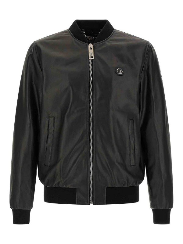 PHILIPP PLEIN: Bombers - Bomber - Noir