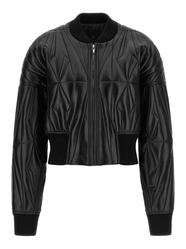 RICK OWENS: Chaquetas Bomber - Chaqueta Bomber - Negro
