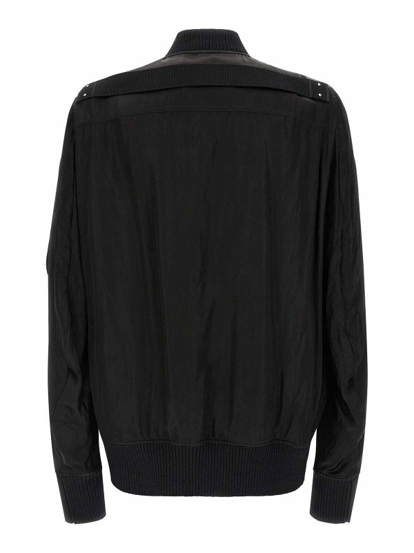 RICK OWENS: ボンバージャケット online - ボンバージャケット - 黒