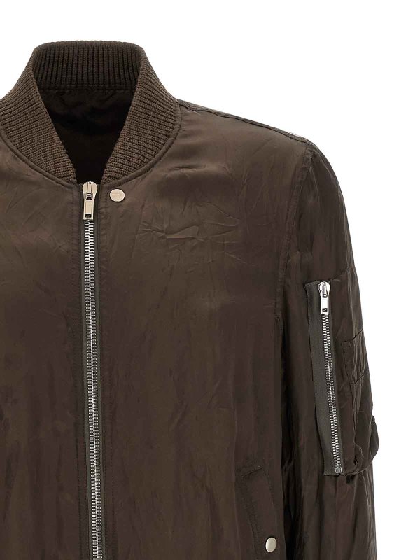 The Best Shops RICK OWENS: bombers - Classic Flight Bomber Jacket
