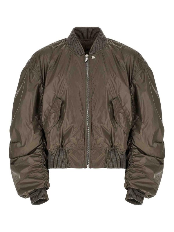 RICK OWENS: Chaquetas Bomber - Chaqueta Bomber - Gris