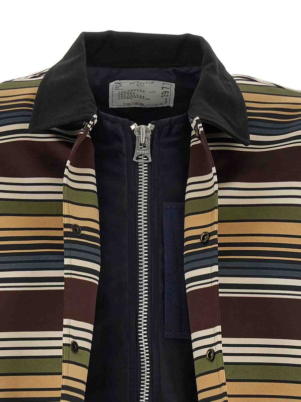 The Best Shops Sacai: カジュアルジャケット - ブラウン