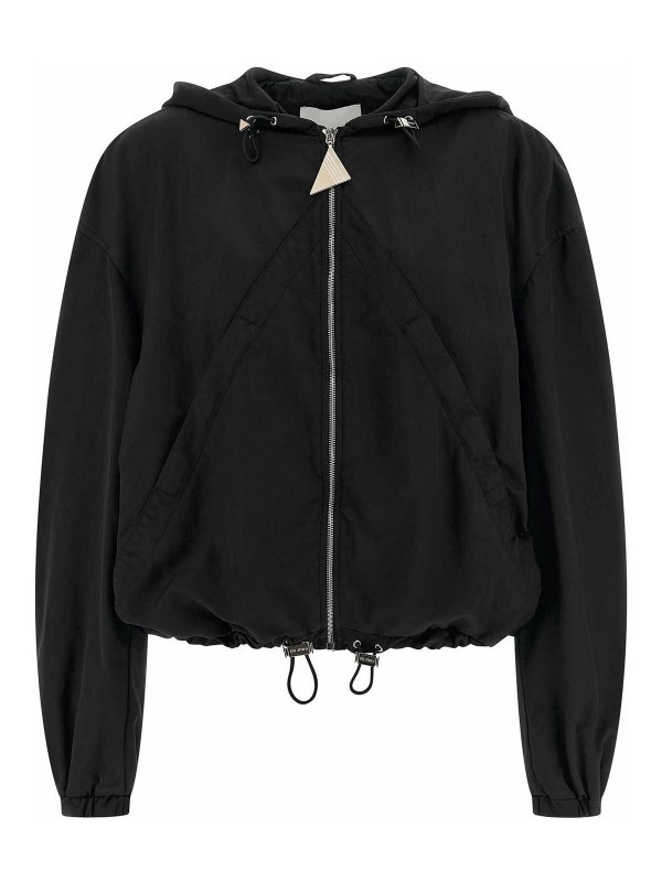 The Attico: ボンバージャケット - ボンバージャケット - 黒