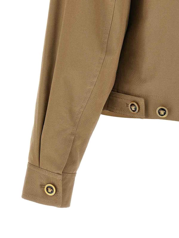 Canvas Jacket shop online: VERSACE
