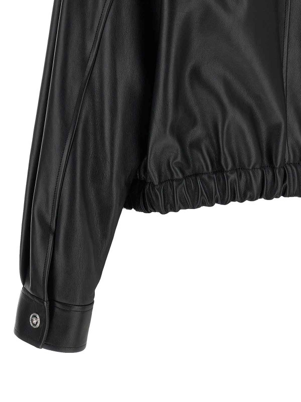 Leather Blouson shop online: VERSACE