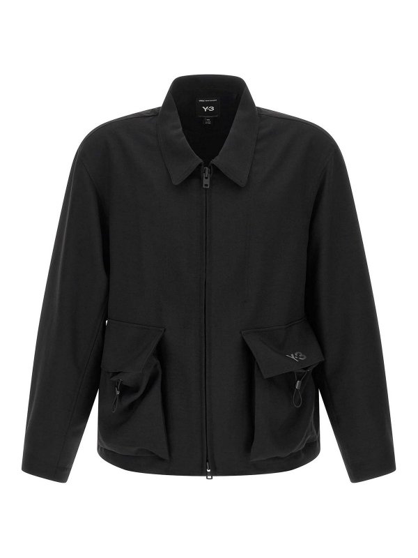 Y-3: shirts - Sport Uniform Blouson