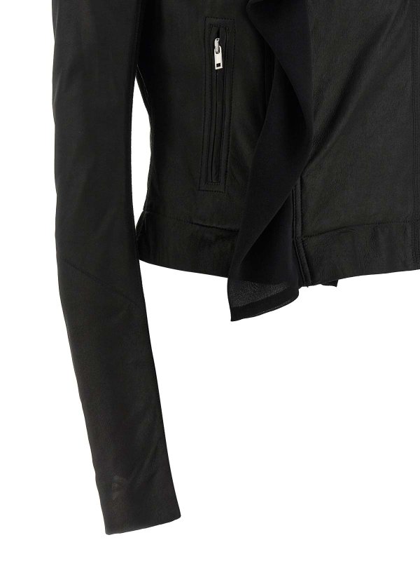 Scarf Biker Jacket Replica 
online: RICK OWENS