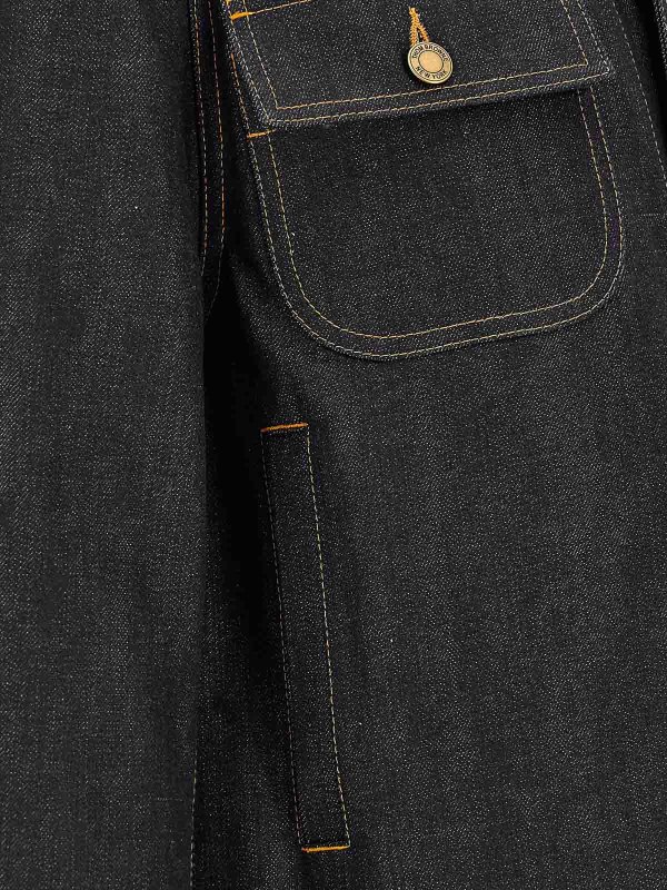 THOM BROWNE buy online デニムジャケット - ブルー