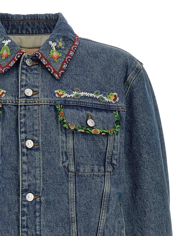 The Best Shops VALENTINO GARAVANI: デニムジャケット - デニムジャケット - ブルー