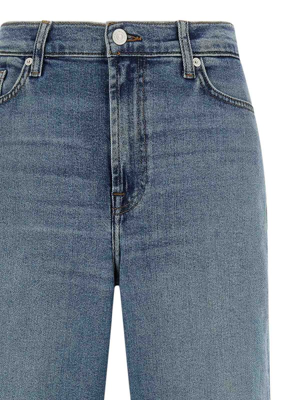 The Best Shops 7 FOR ALL MANKIND: ストレートジーンズ - ストレートジーンズ - ブルー