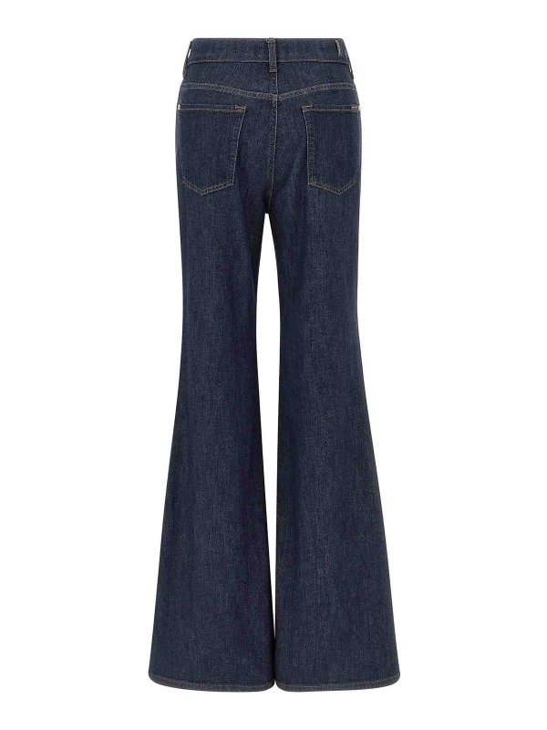 7 FOR ALL MANKIND: ベルボトムジーンズ online - フレアジーンズ - ブルー