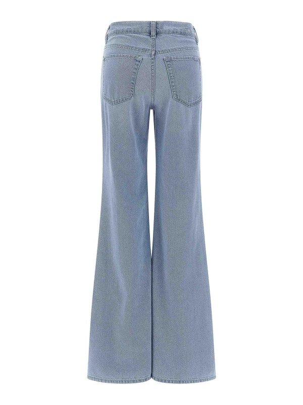 7 FOR ALL MANKIND: ベルボトムジーンズ online - フレアジーンズ - ライトブルー