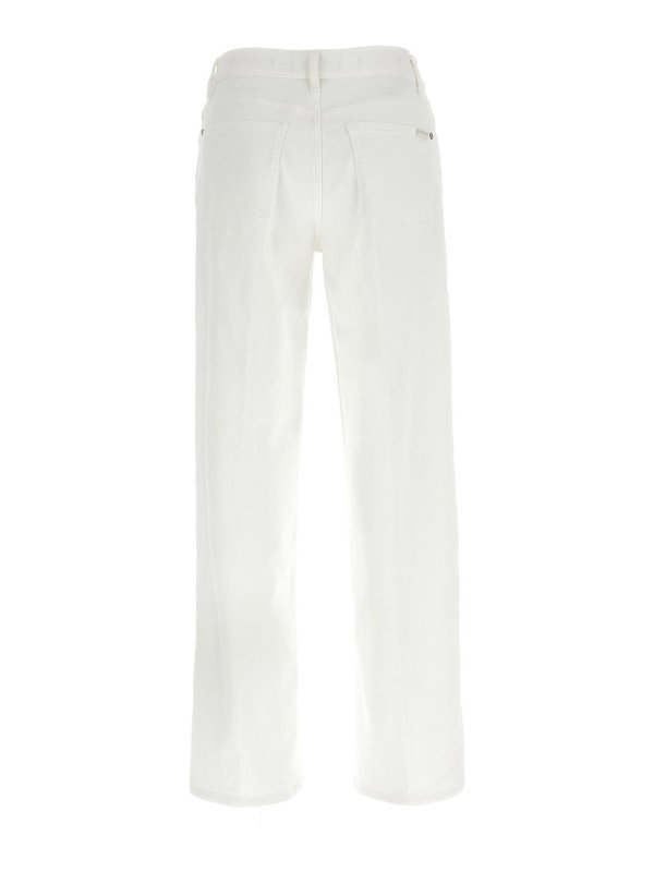 7 FOR ALL MANKIND: ストレートジーンズ online - ストレートジーンズ - 白