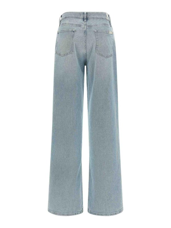 7 FOR ALL MANKIND: ストレートジーンズ online - ストレートジーンズ - ライトブルー