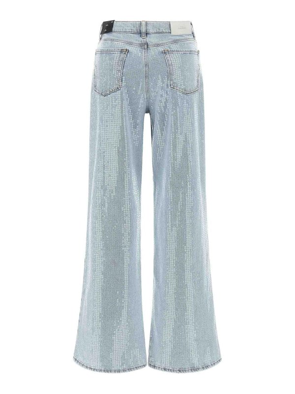 7 FOR ALL MANKIND: ベルボトムジーンズ online - フレアジーンズ - ライトブルー