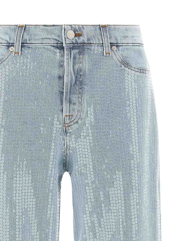 The Best Shops 7 FOR ALL MANKIND: ベルボトムジーンズ - フレアジーンズ - ライトブルー