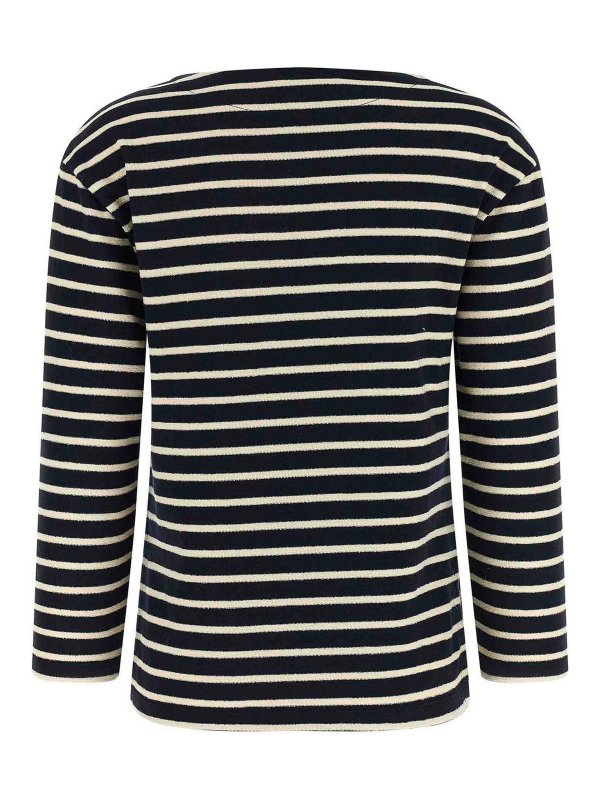 A.P.C.: crew necks online - Striped Sweater