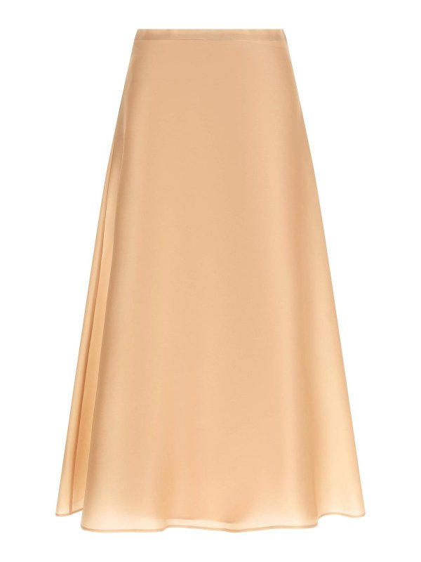 ALBERTA FERRETTI: ニーレングススカート＆ミディ丈 - 膝丈/ミディスカート - 無