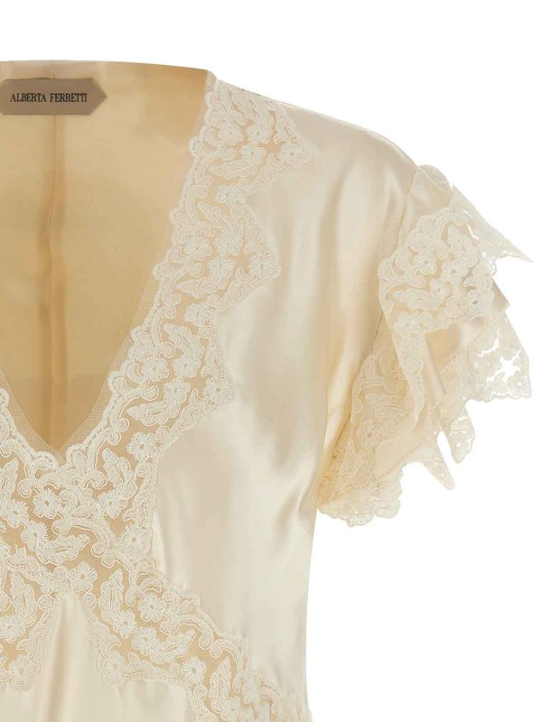 The Best Shops ALBERTA FERRETTI: Tops & Débardeurs - Top - Beige