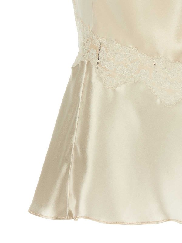 Top - Beige shop online: ALBERTA FERRETTI