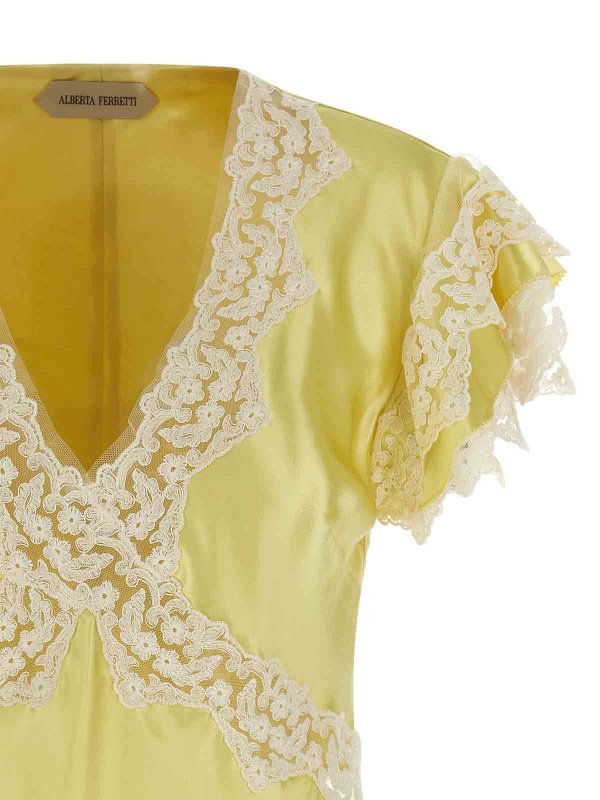 The Best Shops ALBERTA FERRETTI: Tops & Débardeurs - Top - Jaune