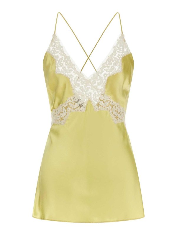 ALBERTA FERRETTI: Tops und Tank Tops - Top - Gelb