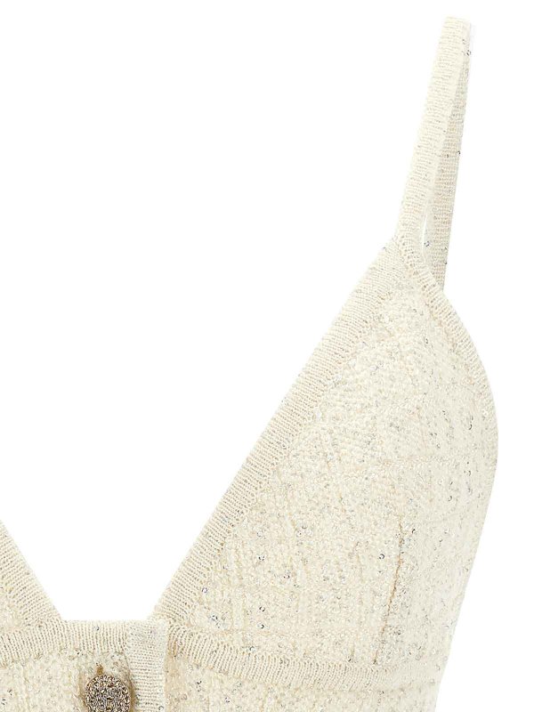 The Best Shops ALESSANDRA RICH: トップス＆タンクトップ - トップ/タンクトップ - 白