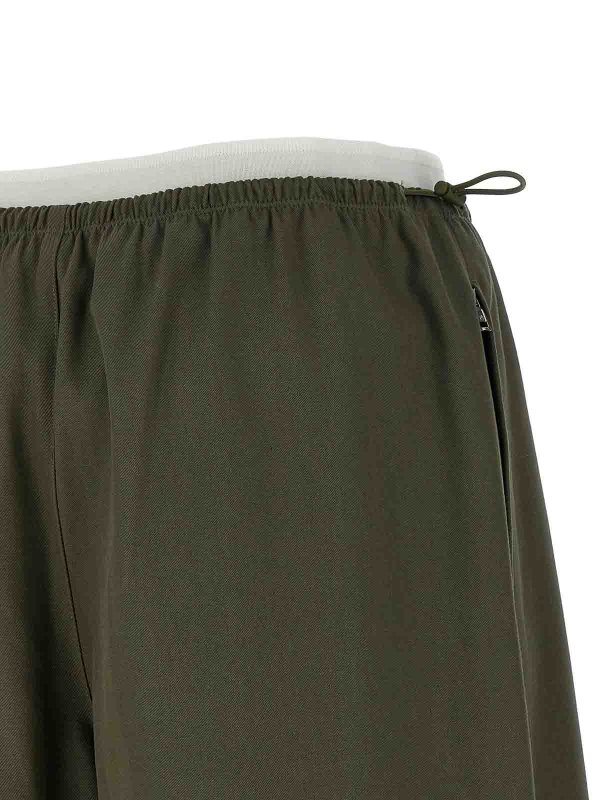 カジュアルパンツ - 緑 shop online: ALEXANDER WANG