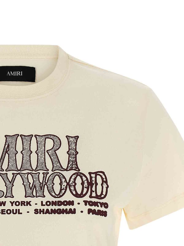 The Best Shops AMIRI: Camisetas - Camiseta - Blanco