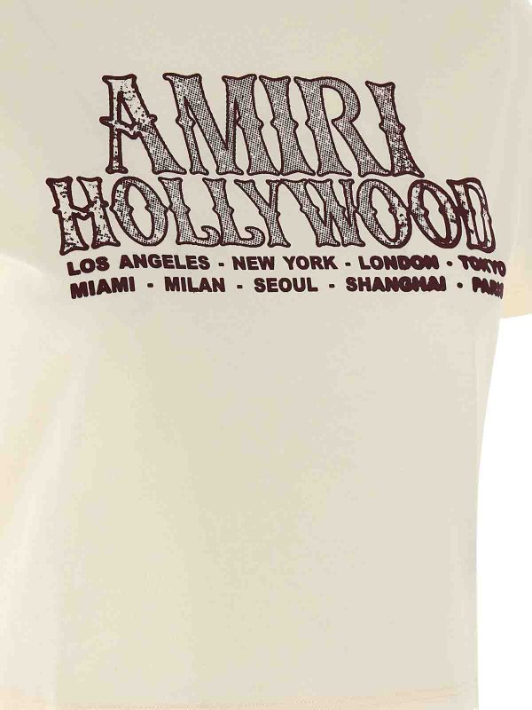 Camiseta - Blanco Replica 
online: AMIRI