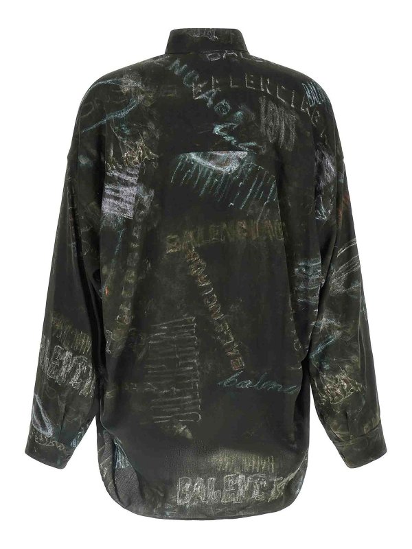BALENCIAGA: Hemden online - Hemd - Schwarz