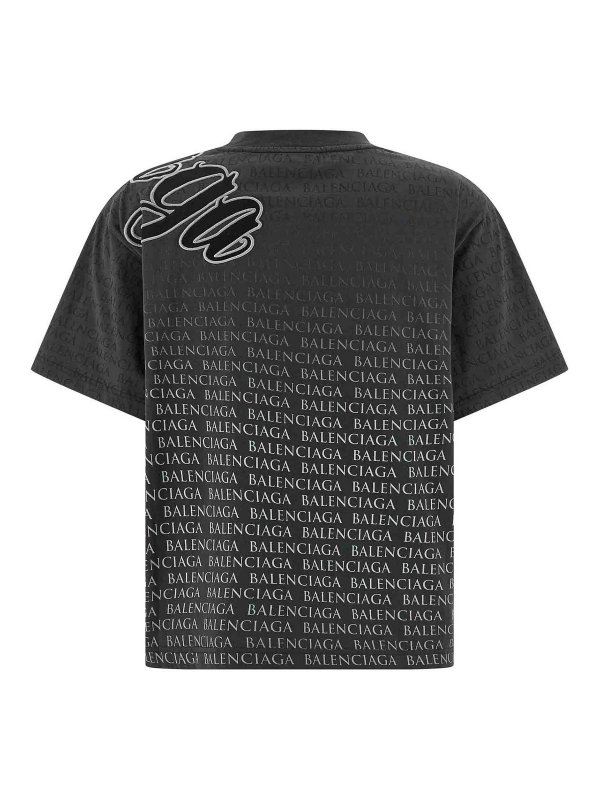 BALENCIAGA: Tシャツ online - Tシャツ - 黒