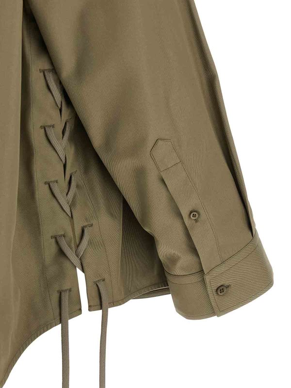 シャツ - 緑 Replica 
online: BALENCIAGA