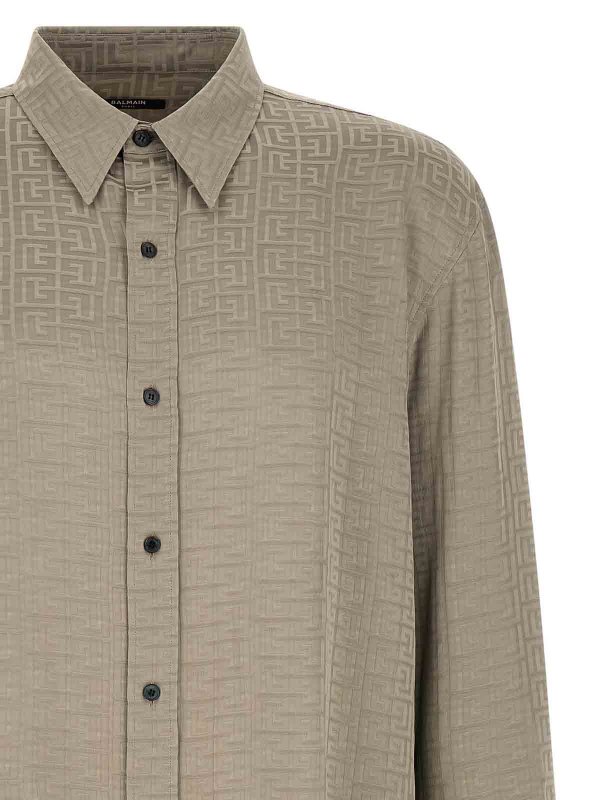The Best Shops Balmain: シャツ - シャツ - グレー