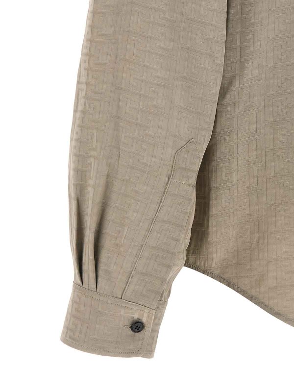 シャツ - グレー Replica 
online: Balmain