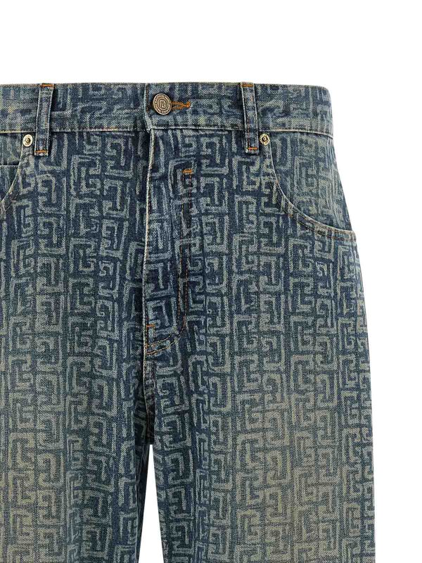 The Best Shops Balmain: Jeans Rectos - Vaqueros Rectos - Azul
